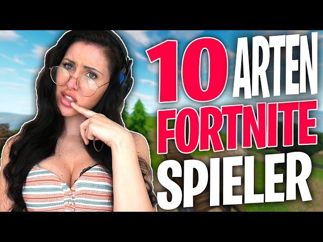 10 TYPES of FORTNITE Battle Royale PLAYERS with JUICY Gnu!