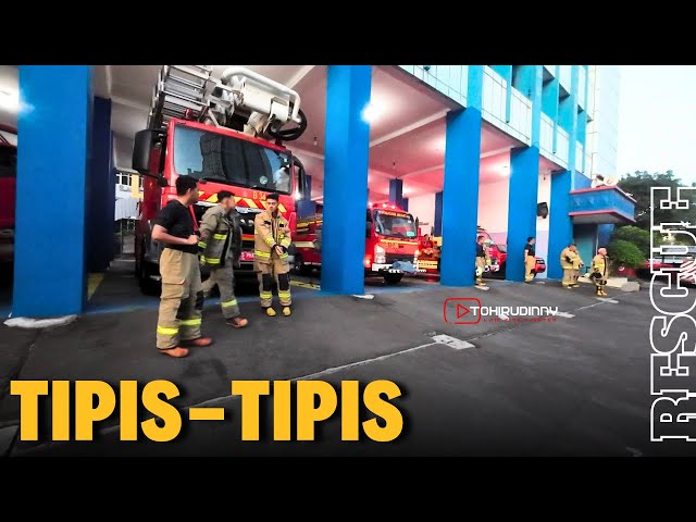 KEBAKARAN KECIL - di Jl. Mandala Raya Tomang | POV: Petugas Damkar with DJI Actioncam