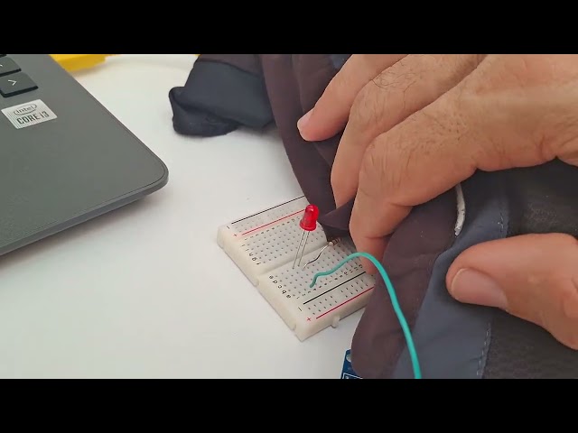 Control del encendido y apagado de un led a través de LDR