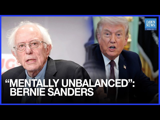 Bernie Sanders calls Trump “mentally unbalanced” over Iran threat remarks | Dawn News English