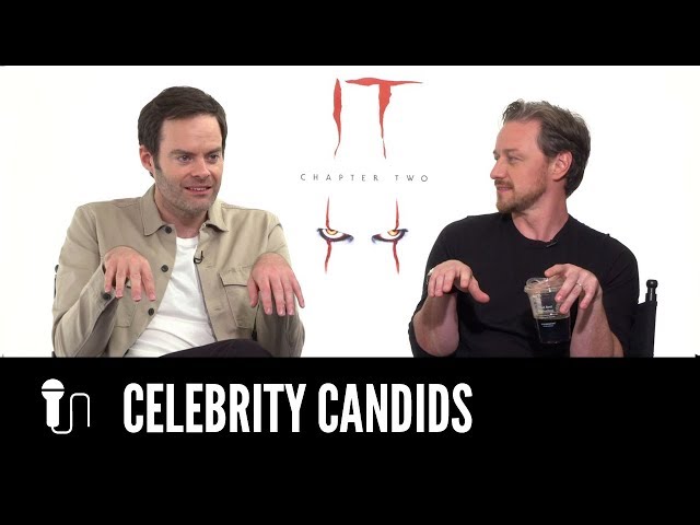 Bill Hader Shares His James McAvoy Impression | IT CHAPTER TWO