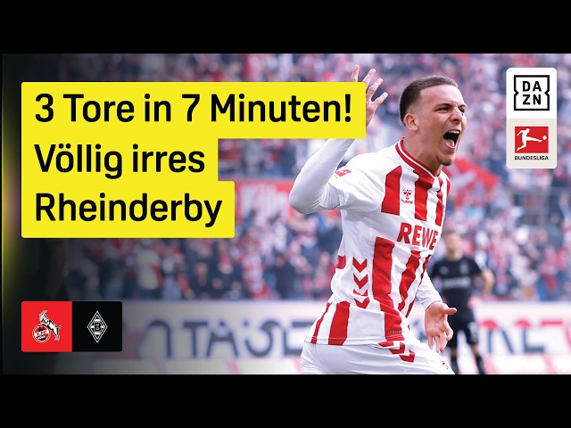 1. FC Köln – Borussia Mönchengladbach | Bundesliga | Matchday 27 | DAZN Highlights