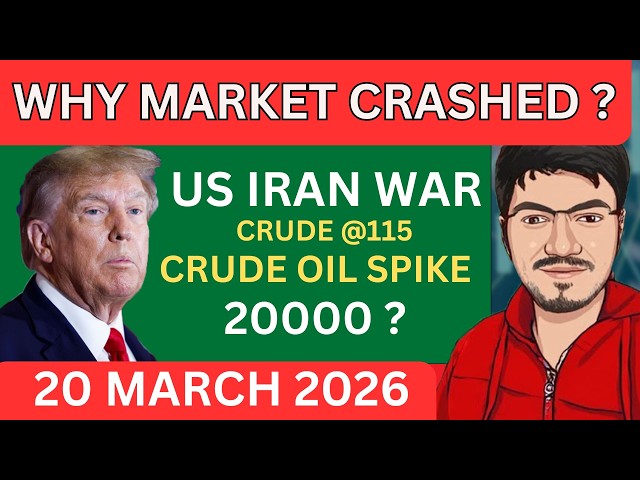 Nifty & Bank nifty prediction for tomorrow for Friday | US IRAN WAR NEWS for MARKETS | Crude Oil