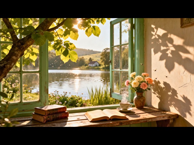 A Cozy Quiet Day at Home | Soft Piano Music for Reading, Study & Calm Living