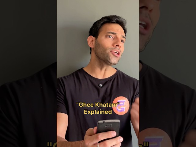 Ghee Khatam Meme Explained #memeexplained #desimemes #gheekhatam #rajkumarrao #meme