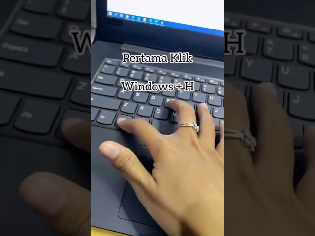 Cara mengetik word dengan voice #belajar #belajarkomputer #msword
