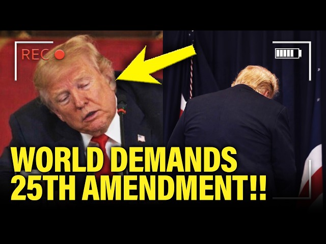 Trump LOSES IT as 25th Amendment  DEMANDED during WAR!!!