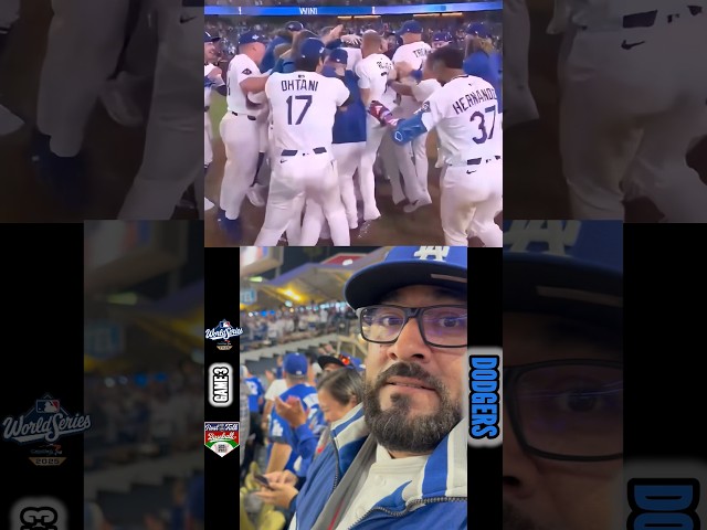 Reaction to Dodgers Game Walk-Off