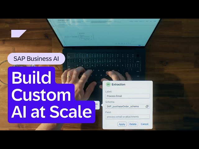 Build Custom AI at Scale | AI Foundation in SAP Business AI