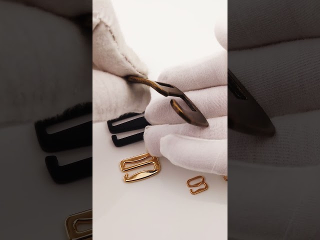 G shape buckle, 9 shape slider buckle for bags clothing bikini swimwear, eco-friendly plated