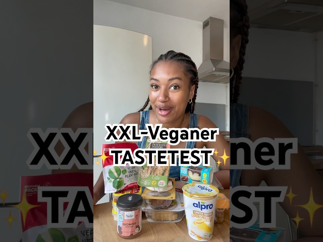 We test vegan products together🌱✨ #alpro #vegan #haul #tastetest #shopping #mukbang #test