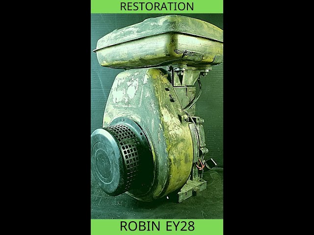 restore small engine robin ey28 #reparing_show #robin_ey