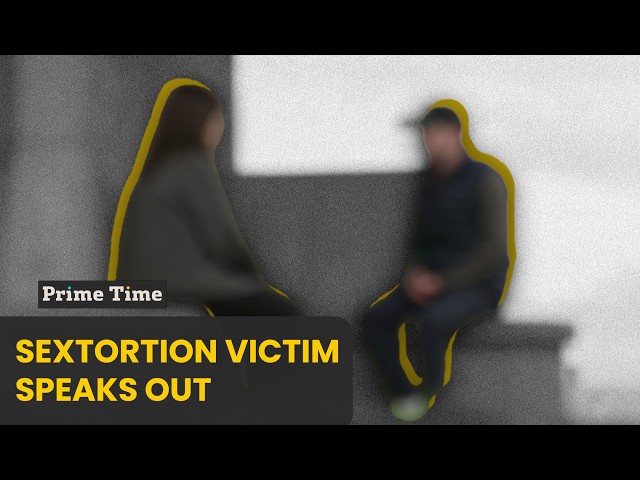 “I knew straight away… this is a scam” — Sextortion victim speaks out | Prime Time