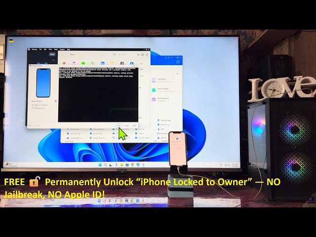 FREE 🔓 Permanently Unlock “iPhone Locked to Owner” Without Jailbreak (No Apple ID or Password!)✅