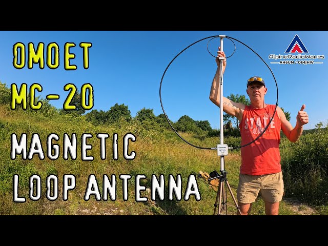 MC-20 Magnetic Loop Antenne von Paul OM0ET - Aufbau und Abstimmung (deutsch/german)