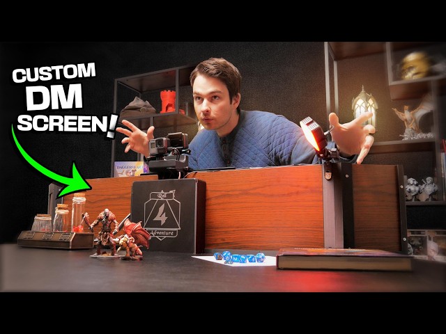Building My Ultimate DM Screen (for Playing and Filming D&D!)