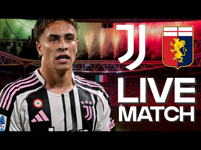 🔴 WATCH NOW: JUVENTUS vs GENOA | SERIE A LIVE REACTION