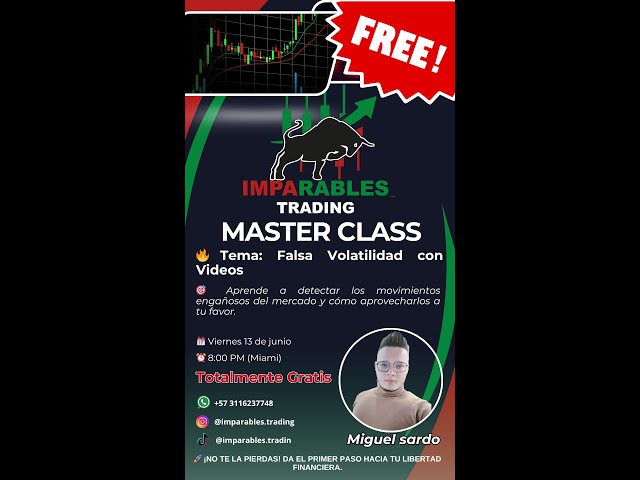 Master Class: Detecta la Falsa Volatilidad y Gana en el Mercado – Miguel Sardo