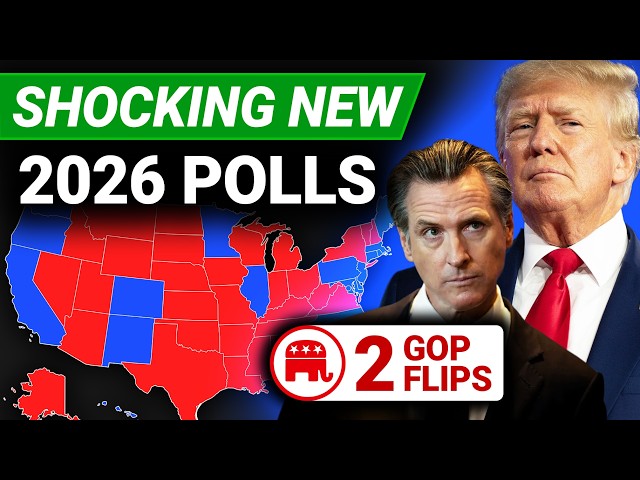 2 GOP FLIPS Incoming! 2026 Election Map Based On The Latest Polls