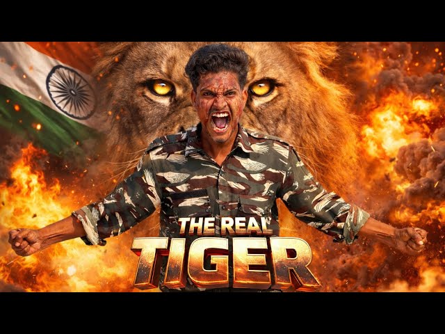 THE REAL TIGER 🇮🇳🫡 || NAWABZADE ARMY VIDEO || #trending #army