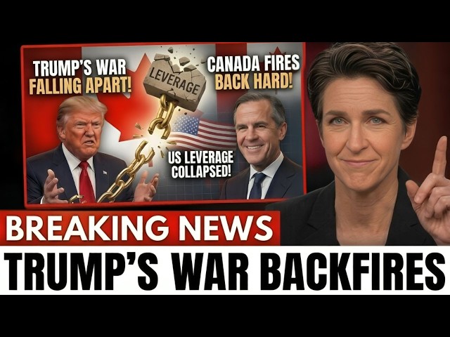 JUST IN: Canada FIRES BACK HARD — Trump’s Economic War Is Falling Apart Fast