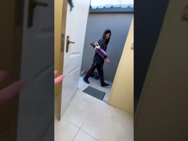 How not to fix a tile.