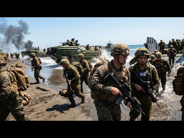 US Army Full War Preparation Sequence | Desert Deployment, Tanks, Helicopters, Jets & Warships