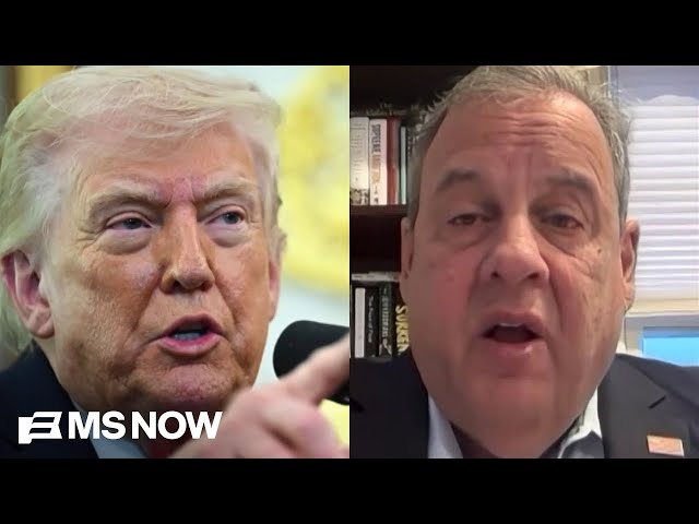 Trump's poll numbers are doing what they're doing because of the economy: Chris Christie