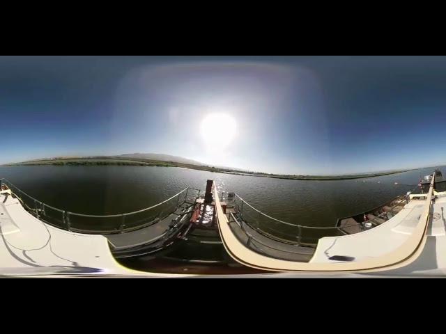 Dredging lagoon / pond San Jose RWF. video could end unannounced. 360° video