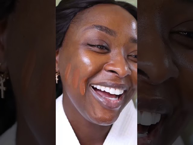 I WORE THIS FOUNDATION ALL DAY AND LOOK WHAT HAPPENED 👀 #shorts