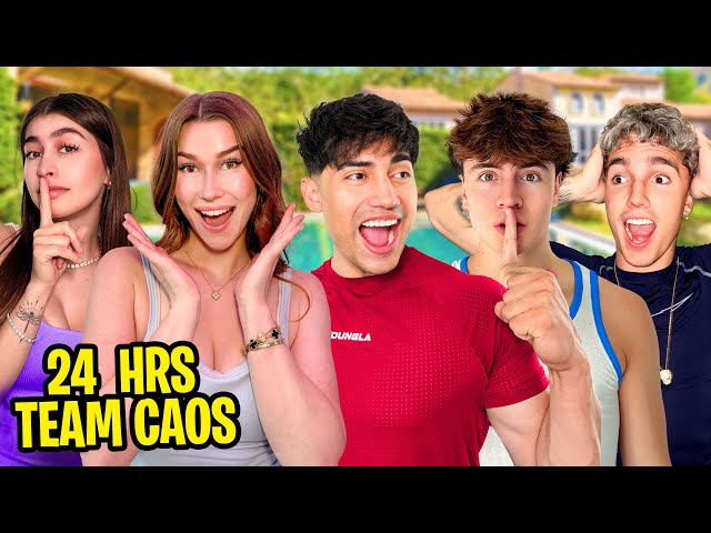 24 hours spending money with Team Chaos || JC and Sondra