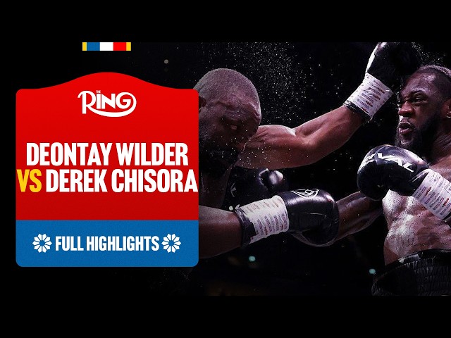 BRUTAL FIGHT! Deontay Wilder vs Derek Chisora | Fight Highlights
