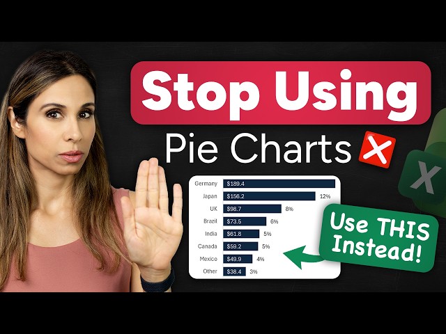 Stop Using Pie Charts (Do THIS Instead)