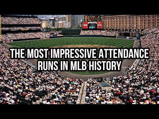 The Most Impressive Attendance Runs In MLB History…