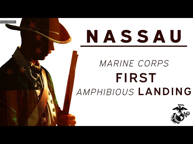 The Marines First Amphibious Landing - 1776