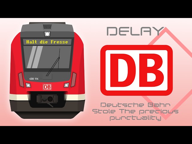 [音MAD] Deutsche Bahn Stole The Precious Punctuality (+5,000 Subscribers Special 😅)