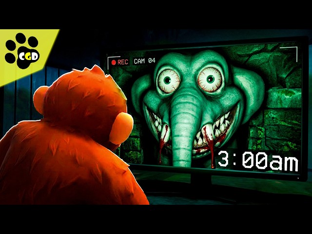 I Spied On The ELEPHANT And Saw Something SCARY! (I Am Monkey)
