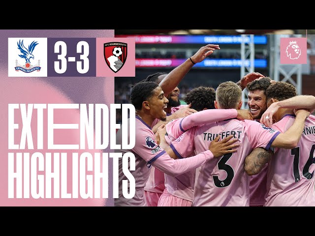 Extended Highlights: DRAMATIC six-goal thriller at Selhurst Park