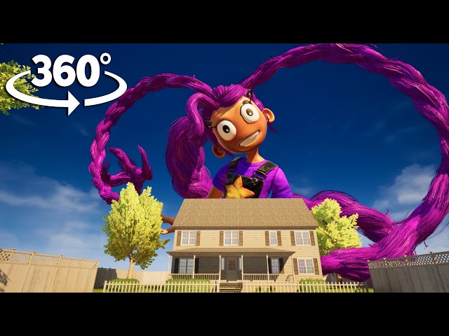 360° VR Poppy Playtime 5: ESCAPE FROM LILY!