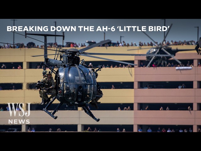 The Tiny, Folding Helicopter Key to Rescuing the U.S. Aviator in Iran | WSJ News