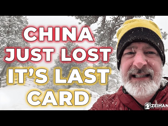 China Just Lost it's Last Card || Peter Zeihan