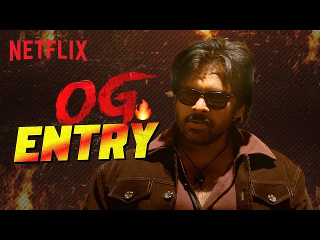 Pawan Kalyan ENTERS Like A KING 👑🔥 | They Call Him OG | Netflix India