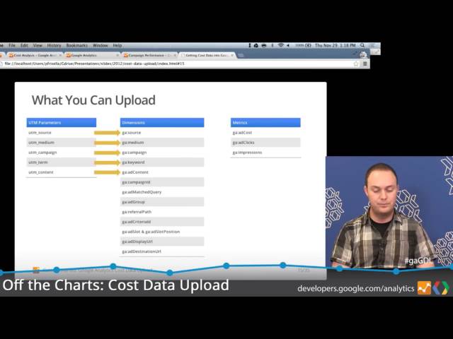 Off the Charts: Getting Cost Data into Google Analytics