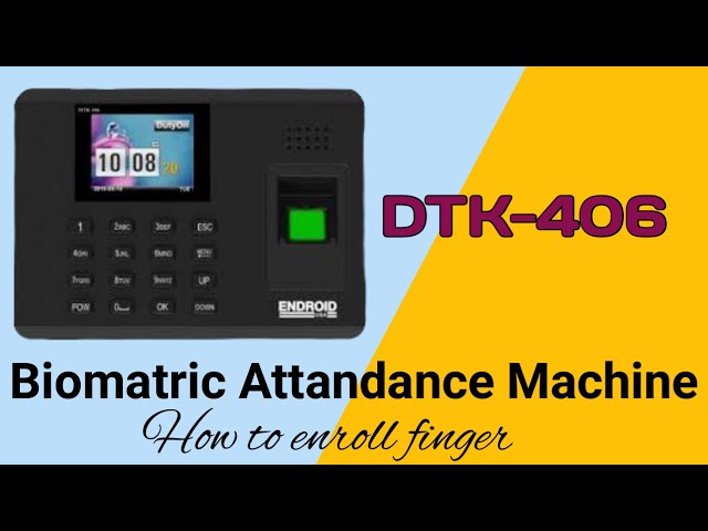 Biomatric Attandance Machine