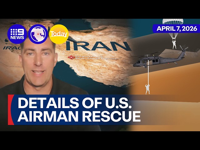FULL DETAILS: How special forces rescued downed airman | 9 News Australia