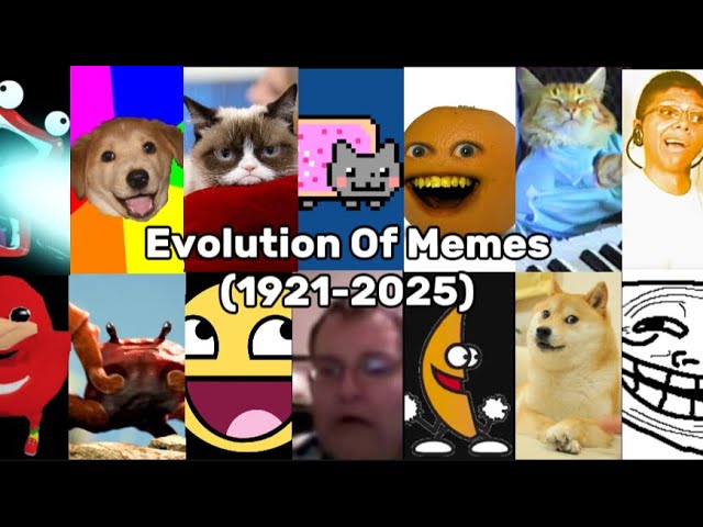 Evolution Of Memes (1921-2025) | *OUTDATED*