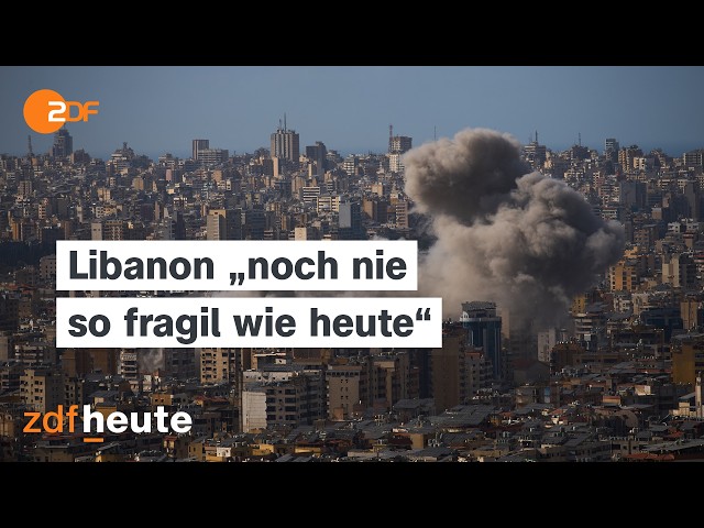 Was der Krieg mit Israel mit dem Libanon macht | heute journal