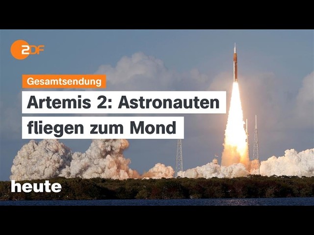 Today at 7 PM on April 2, 2026: Artemis 2, Trump's announcement of harsh attacks, Jacques Tilly c...