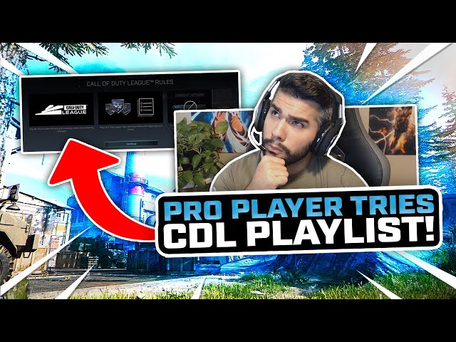 Pro Player tries the CDL Playlist (Modern Warfare)