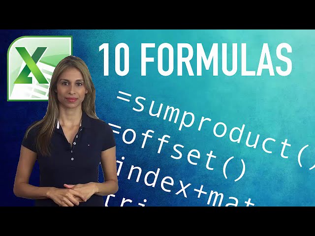 Excel  Top 10 Excel Formulas to Work Smarter